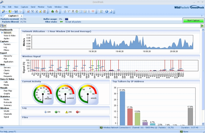 Gig Preview - Analyze wireshark networking capture on wireless or wired