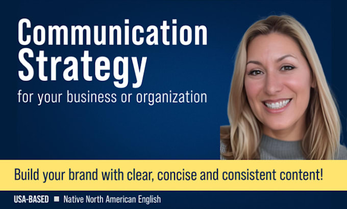 Gig Preview - Create your communication strategy and plan