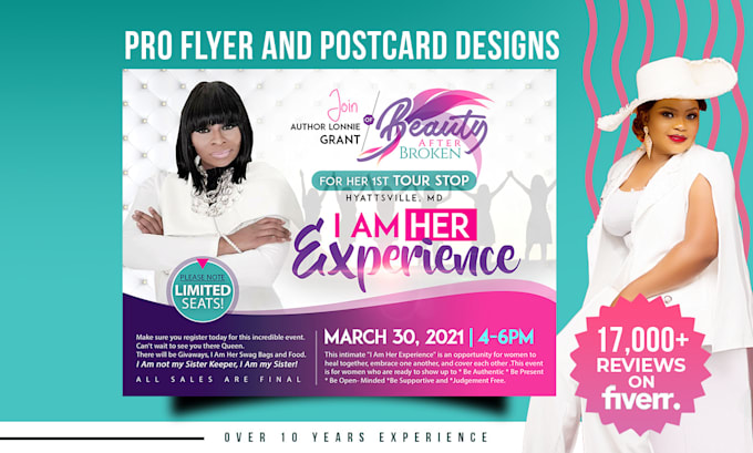 Gig Preview - Do exceptional event flyer design, postcard or church flyer