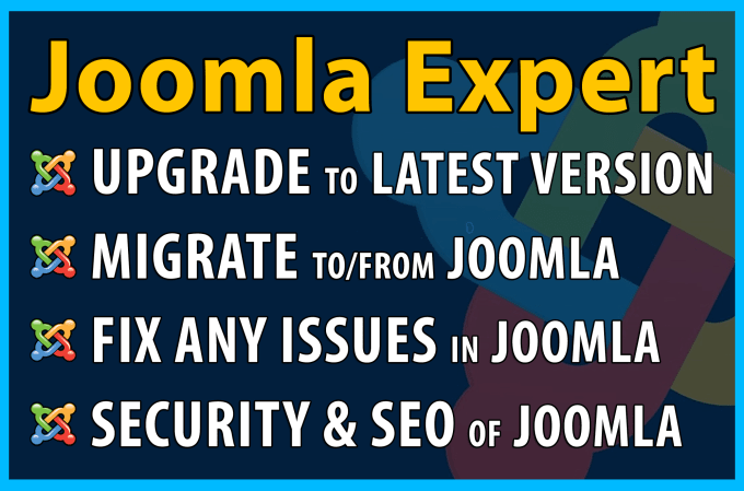 Gig Preview - Upgrade your old joomla website to the latest version