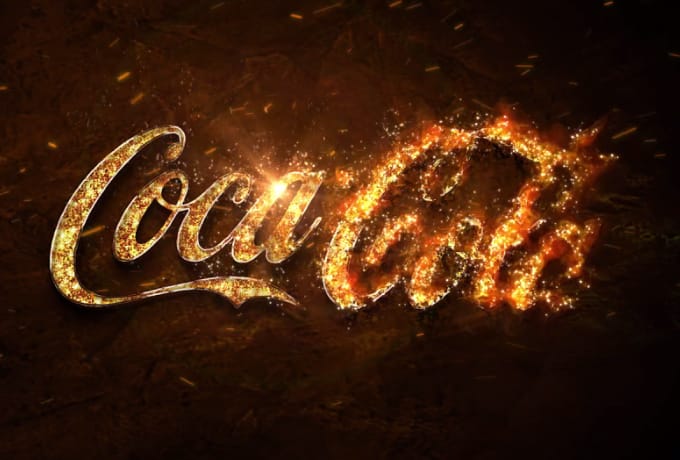 Bestseller - create a burning fire to hot gold intro video