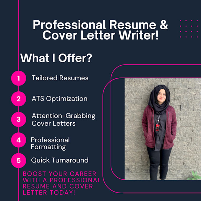 Gig Preview - Write a professional resume and cover letter that gets you noticed