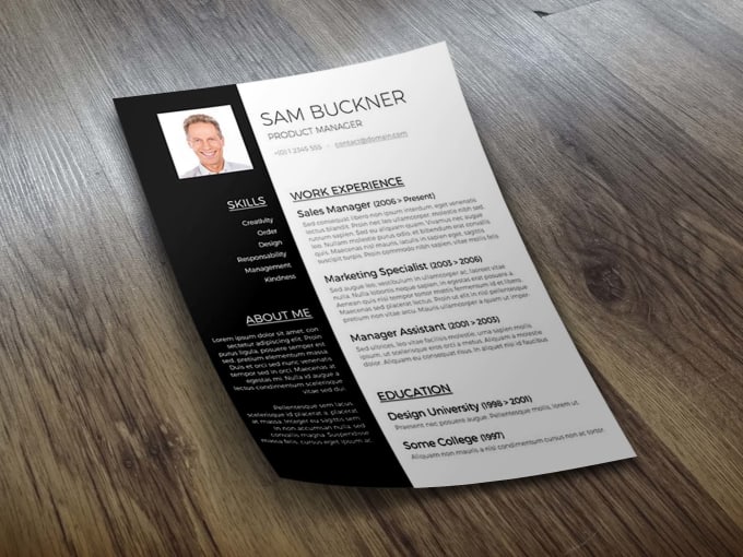 Gig Preview - Design and redesign resume cv cover letter