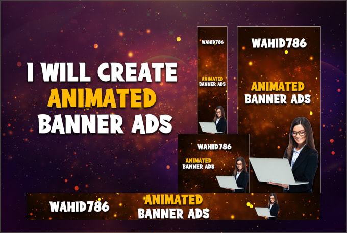 Gig Preview - Create animated html5 banner ads