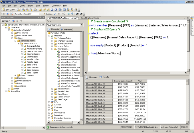 Gig Preview - Do mdx,dax queries,calculations,functions,all related tasks