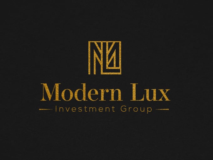 Gig Preview - Design modern and luxury initials minimalist logo design