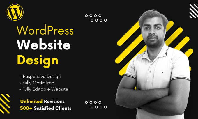 Gig Preview - Create a professional wordpress website design