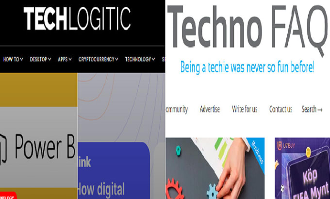 Gig Preview - Dofollow guest post 50 da dr site technofaq techlogitic