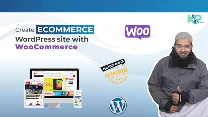 Gig Preview - Create ecommerce wordpress site with woo commerce