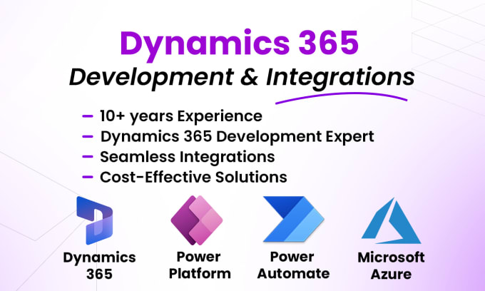 Gig Preview - Customize microsoft dynamics 365 crm and d365 business central