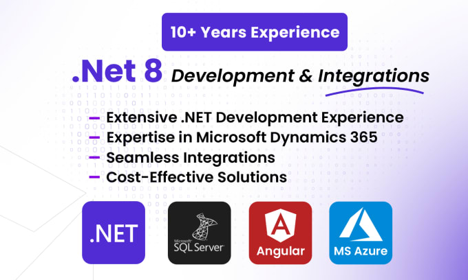 Gig Preview - Be your expert microsoft dot net developer and cloud solutions engineer