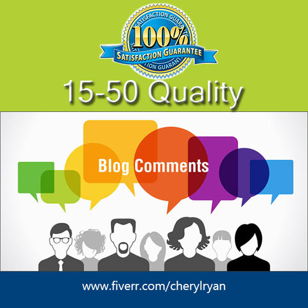 Gig Preview - Post 15 to 50 thoughtful comments to your website and blogs