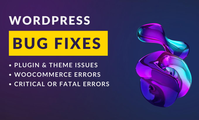 Gig Preview - Do optimized wordpress and fix errors, problems or issues