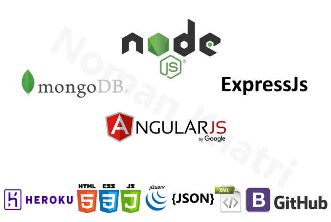 Bestseller - do web applications using mean stack, nodejs, mongodb, express, and angular