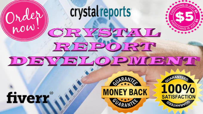 Gig Preview - Create new crystal report, ssrs report for you