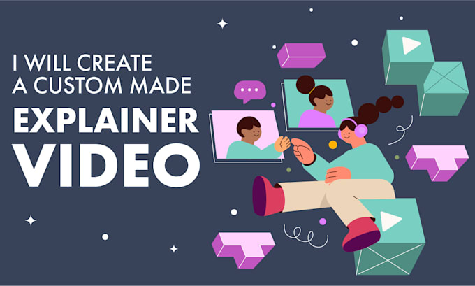 Gig Preview - Design a custom made explainer video