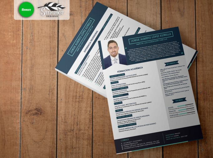 Gig Preview - Design an attractive CV or resume