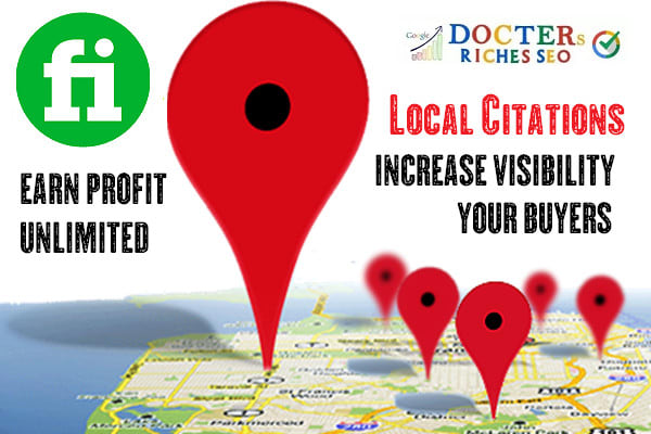 Gig Preview - Do map citations or local listing for your business