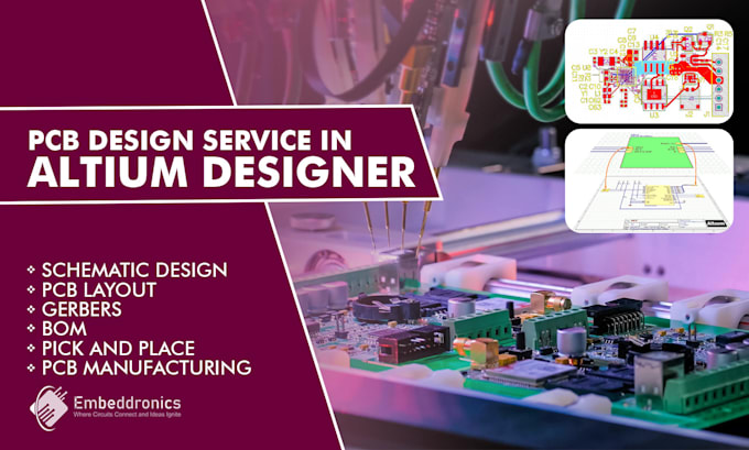 Gig Preview - Do pcb design, pcb layout and circuit design in altium