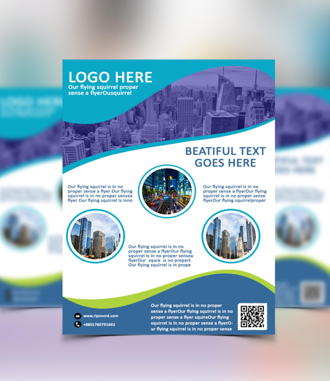 Bestseller - design professional business flyer