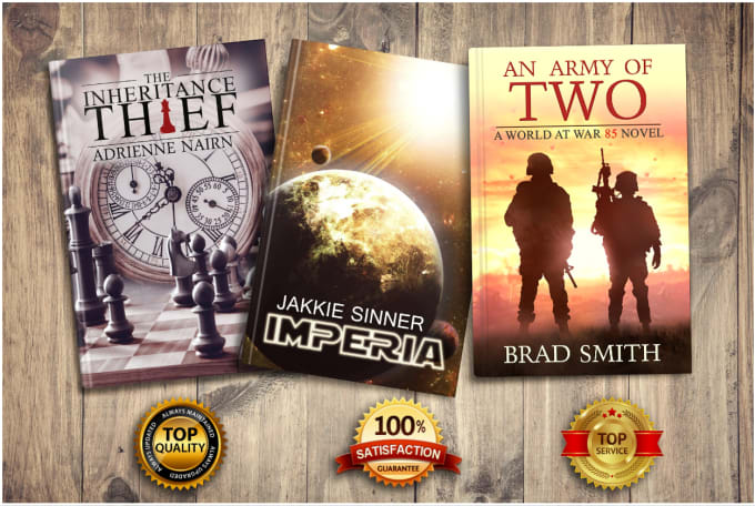 Bestseller - design a book cover, ebook cover or a movie poster