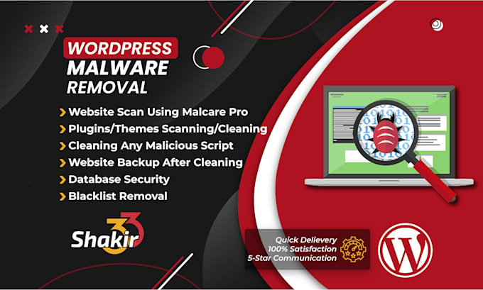 Gig Preview - Do wordpress malware removal and clean website