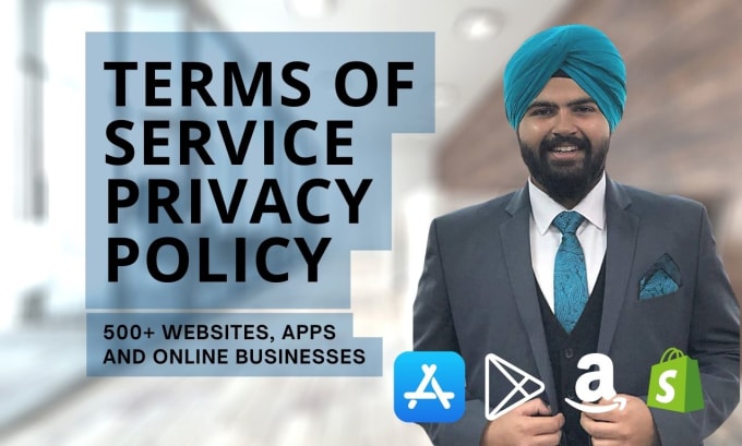 Gig Preview - Draft privacy policy, legal documents, terms and conditions