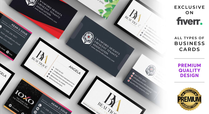 Gig Preview - Design professional modern business cards