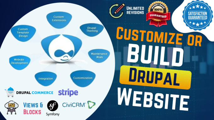 Gig Preview - Customize or develop drupal website