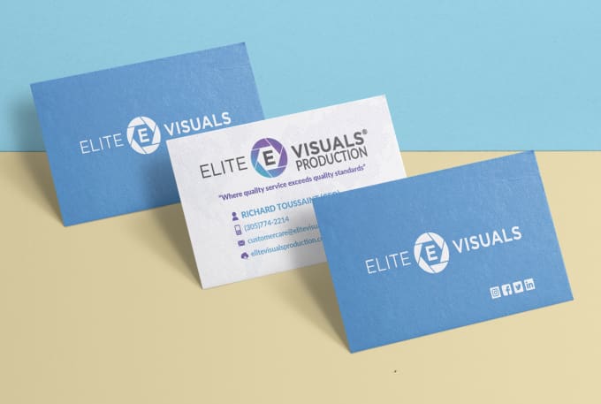 Gig Preview - Create unique minimalist business card design