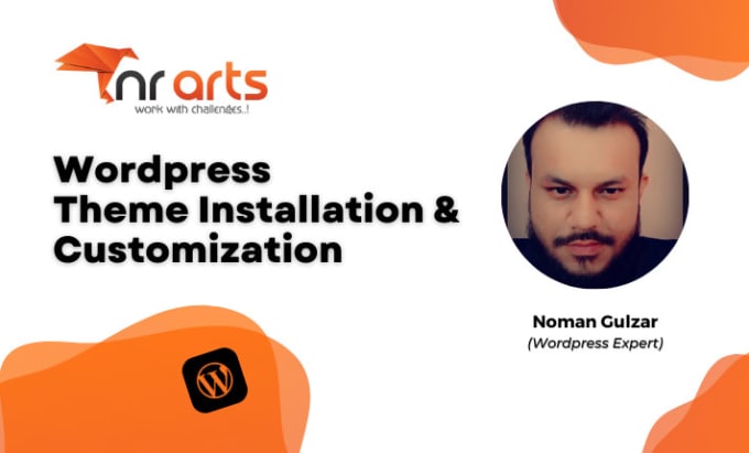 Gig Preview - Install wordpress theme installation on your website