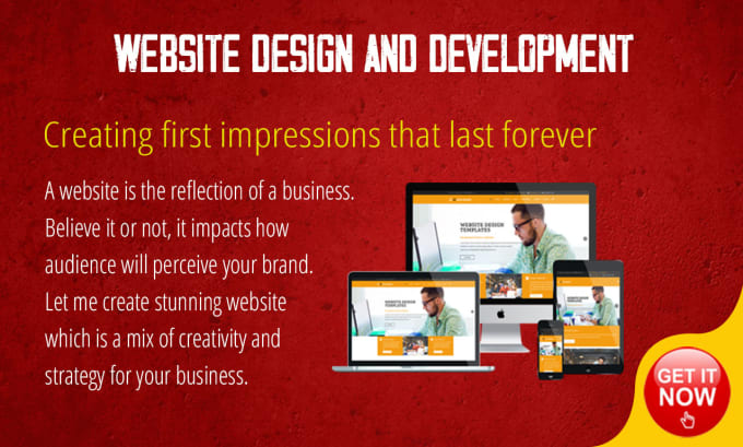 Gig Preview - Create a responsive and professional website