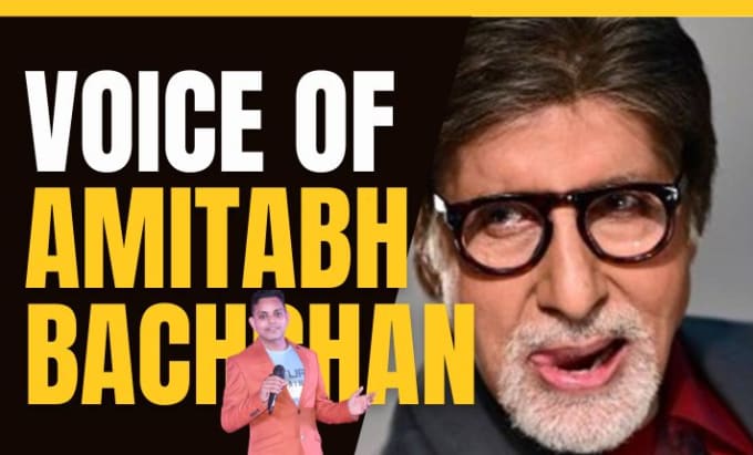 Gig Preview - Do voice of amitabh bachchan for greetings in hindi and english