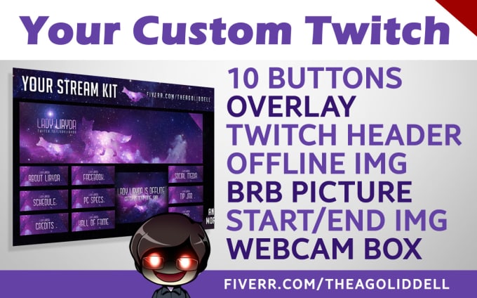 Bestseller - create your ultimate custom twitch theme