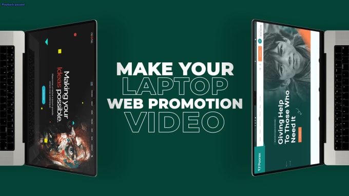 Gig Preview - Create website promo video and website video ads