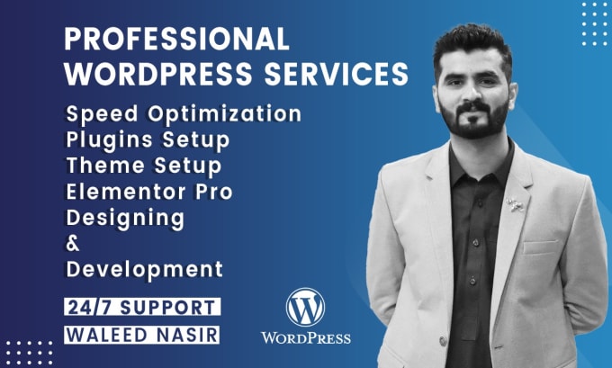 Gig Preview - Develop a professional and stunning wordpress website