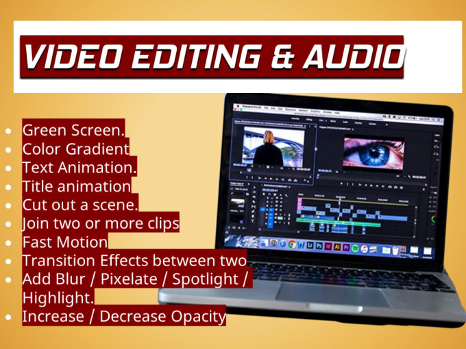 Gig Preview - Do professional video editing and audio enhancement