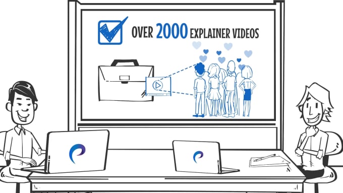 Gig Preview - Create whiteboard animation video