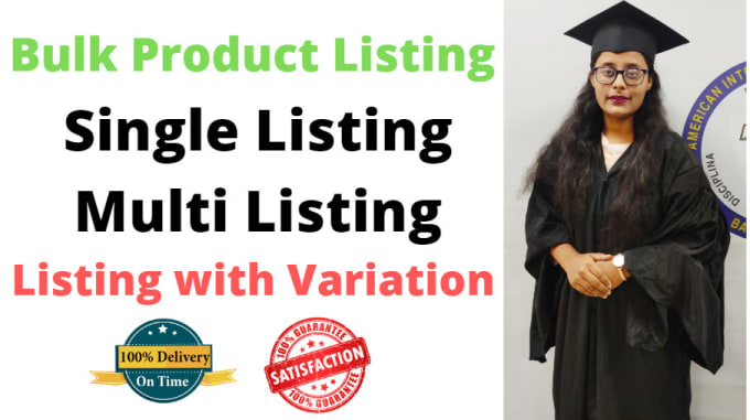 Gig Preview - Add products list amazon shopify ebay wordpress walmart magento poshmark