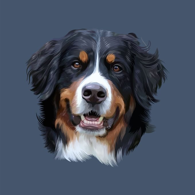 Gig Preview - Draw your pet into amazing cartoon portrait in 24 hours