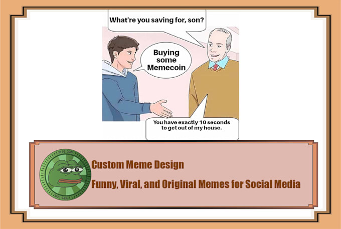 Gig Preview - Create memes for social media