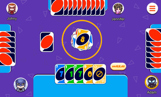 Gig Preview - Make uno card game for mobile