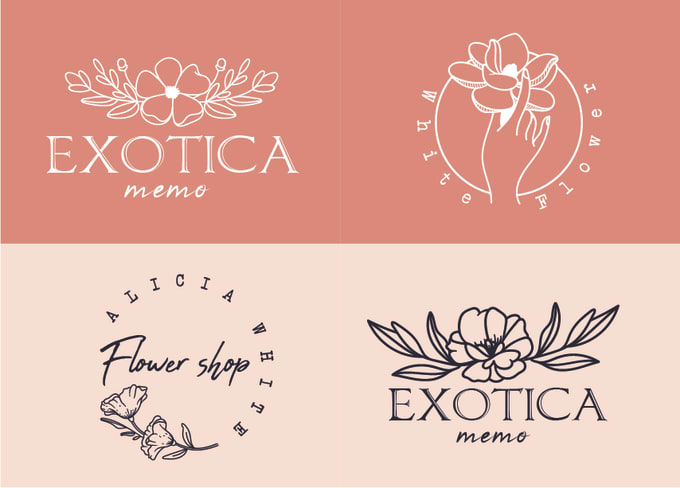 Gig Preview - Creat a super botanical super unique hand drawn logo