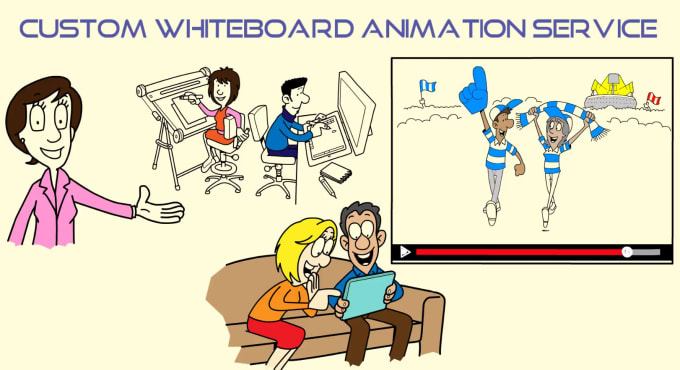 Bestseller - create custom whiteboard animation video ads