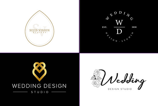 Wedding logo - FiverrBox