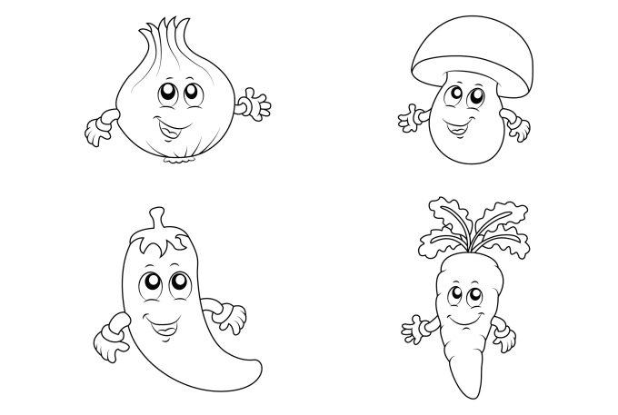 Gig Preview - Make unique coloring book pages for kids and adults