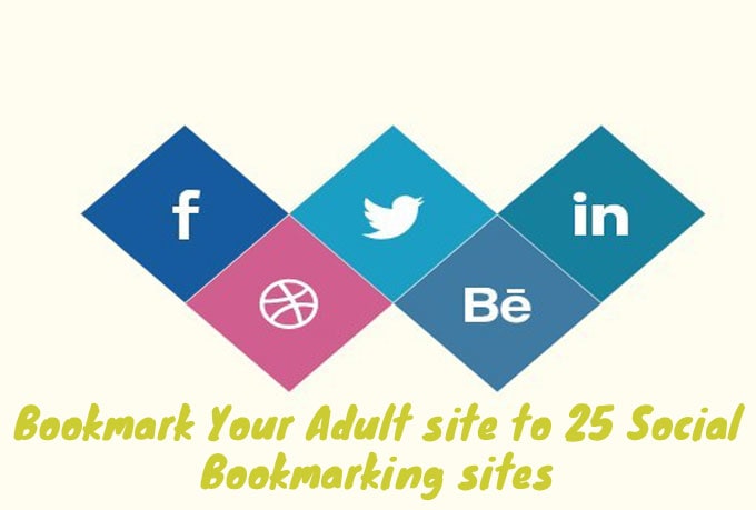 Submit your adult sites to 25 bookmarking site by Labnols