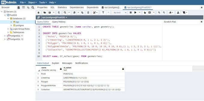 Gig Preview - Postgresql postgis spatial sql queries