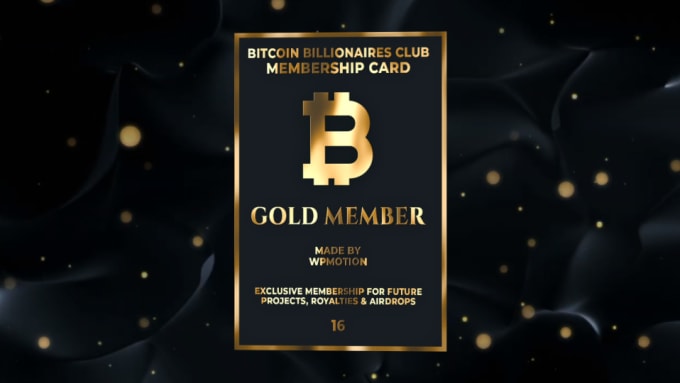 Gig Preview - Create 3d rotating crypto nft membership cards or trading cards