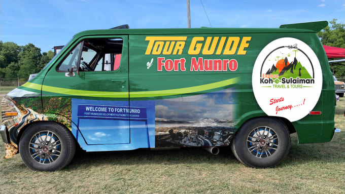 Gig Preview - Do professional unique vehicle wrap design for any vehicle